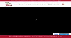 Desktop Screenshot of faccsa.com